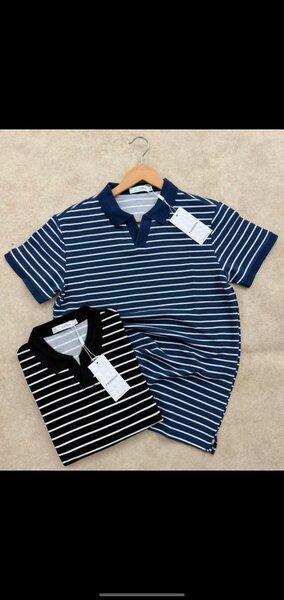 Polos rayés élégants homme