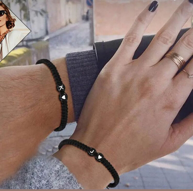 Bracelets en corde ajustables