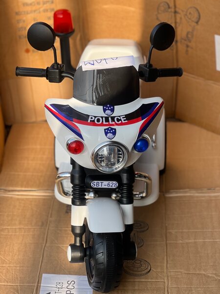 Kids Police Ride-On Motorcycle