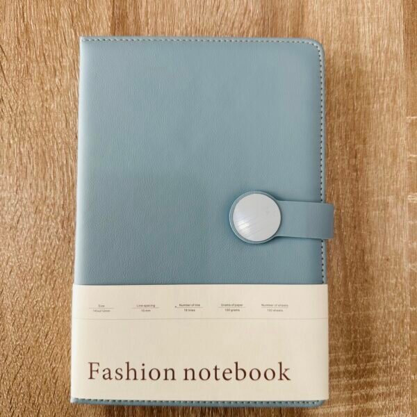 Cahier élégant en cuir PU