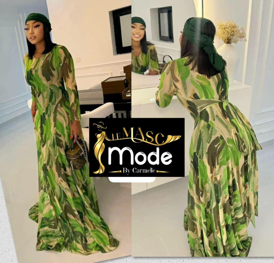 Robe rose élégante