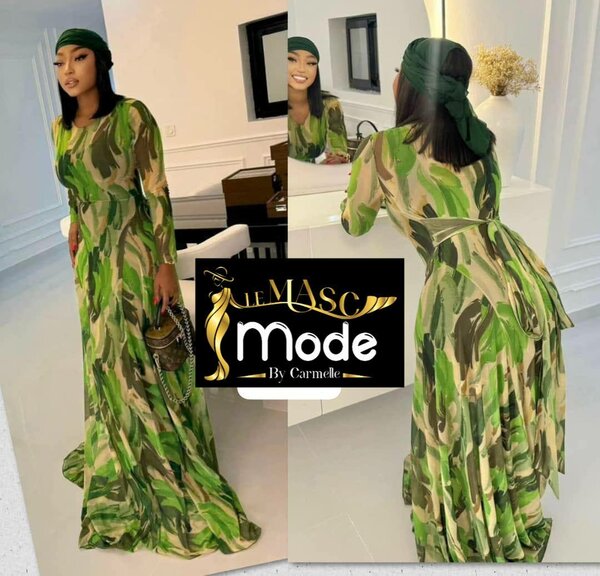 Robe rose élégante