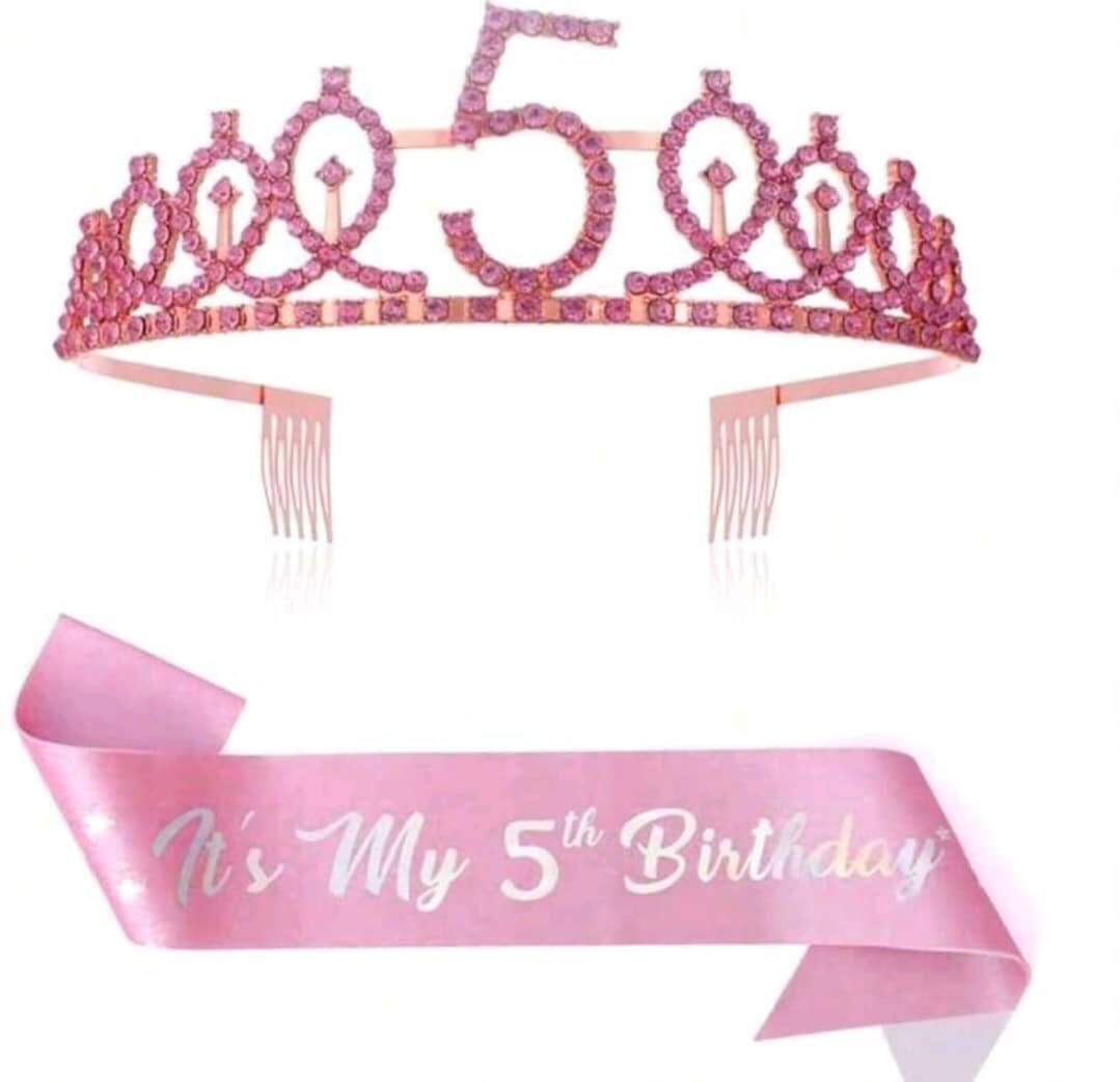 Diadème d'anniversaire enfant