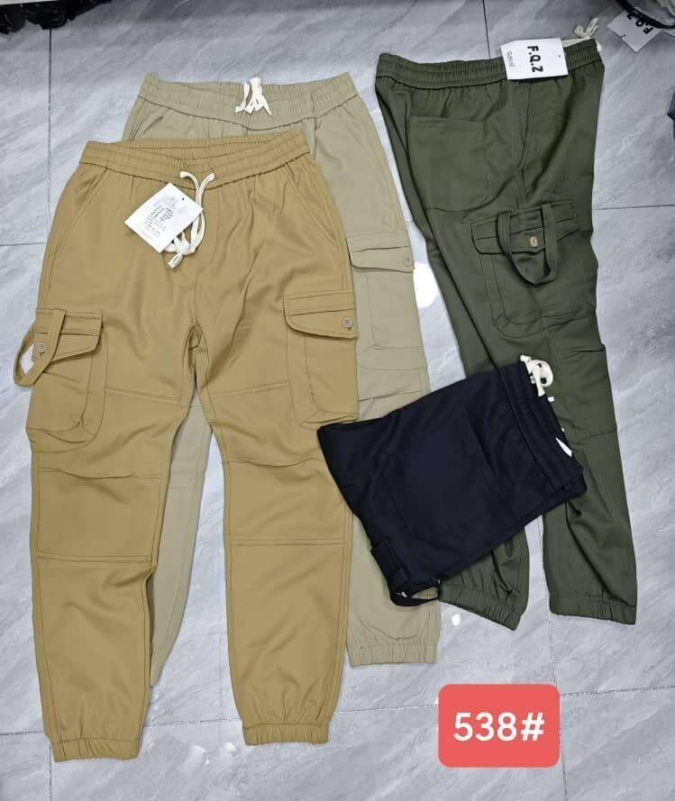 Pantalons cargo décontractés hommes