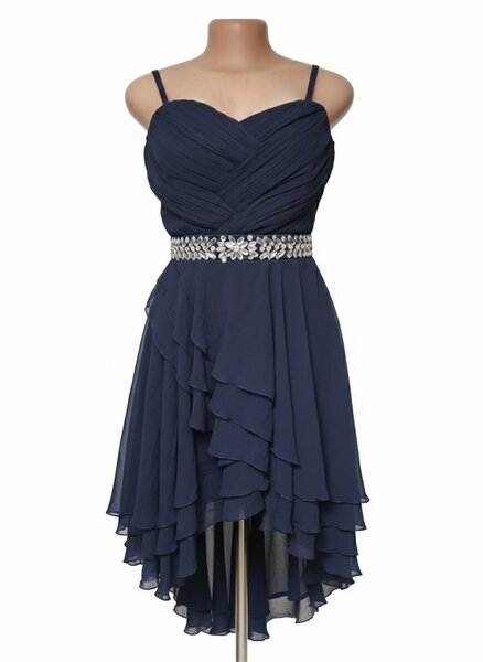 Robe de soirée bleu élégante