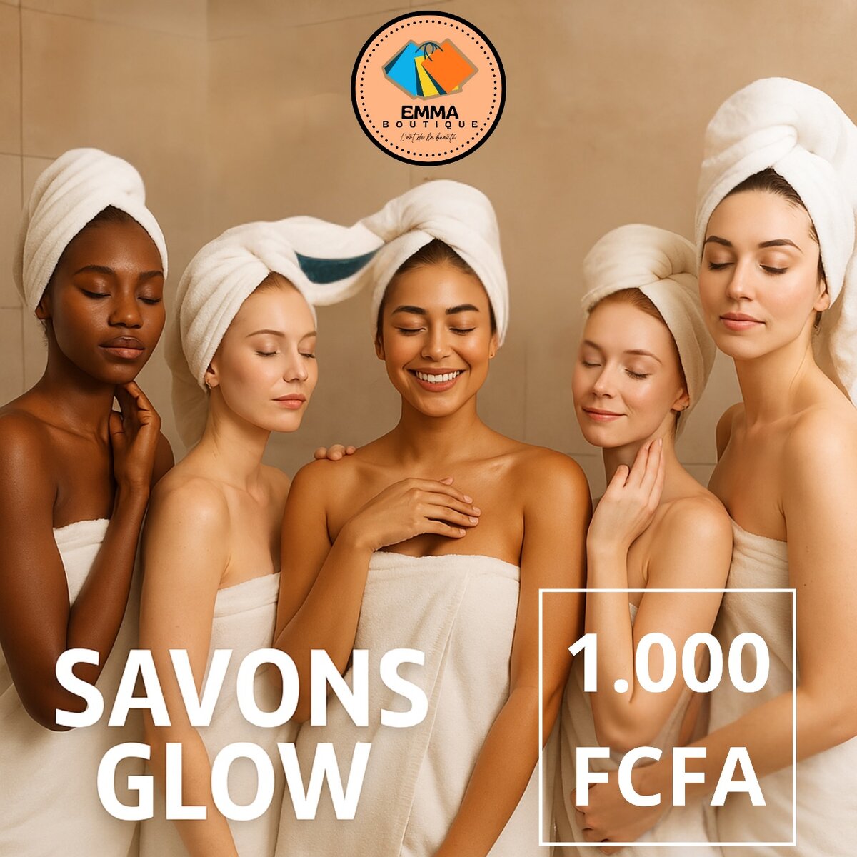 SAVONS GLOW de chez EMMA B.