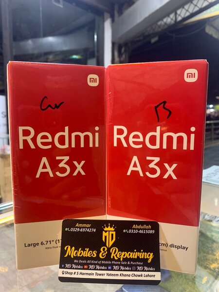 Redmi A3x Box pack