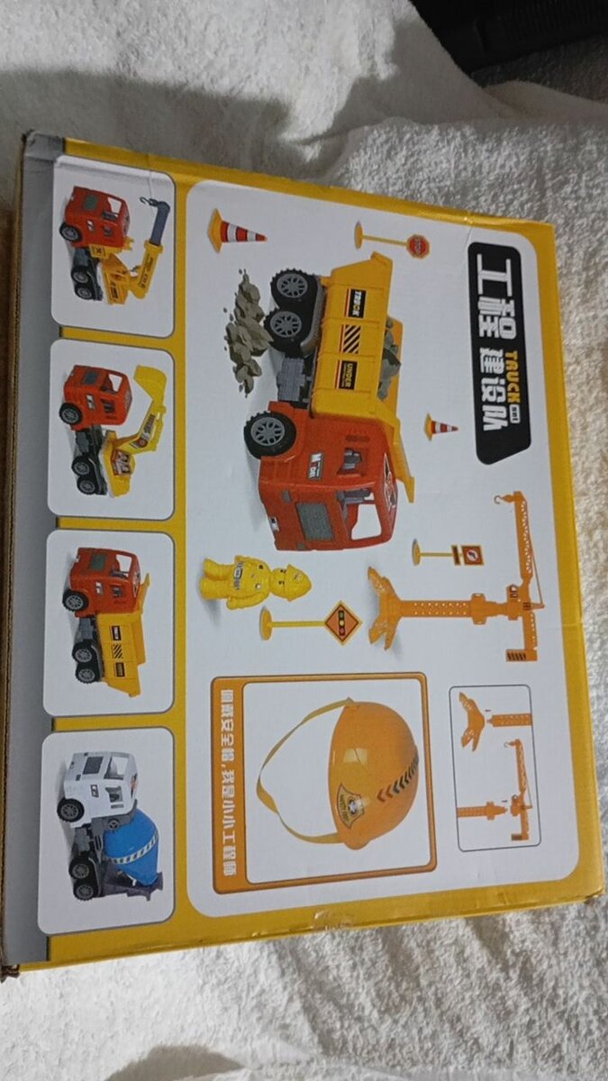Ensemble de Camions Jouets Construction