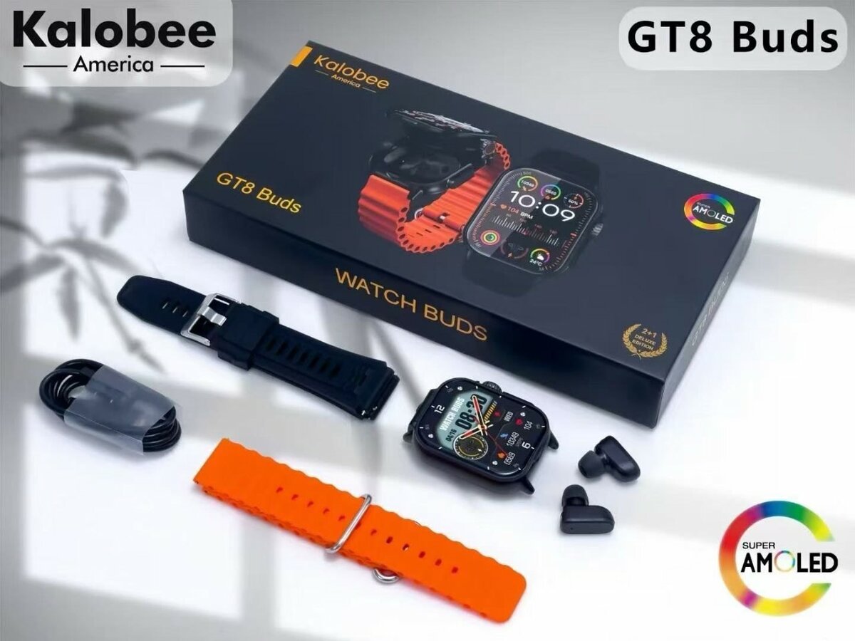 Montre GT8 Buds Kalobee