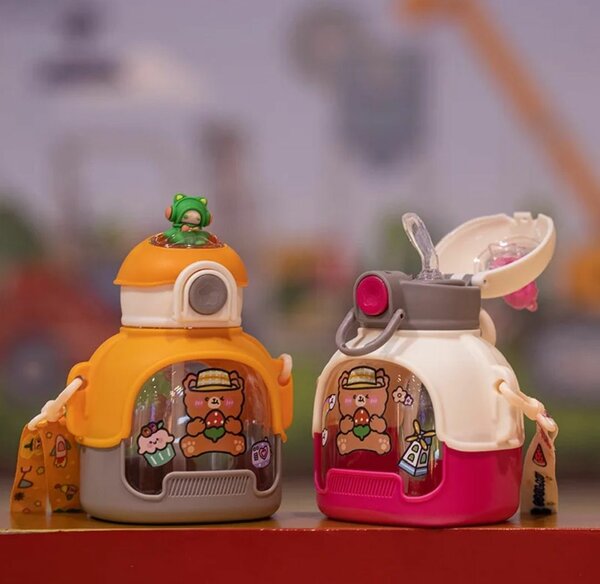 Bouteille d'eau enfant amusante