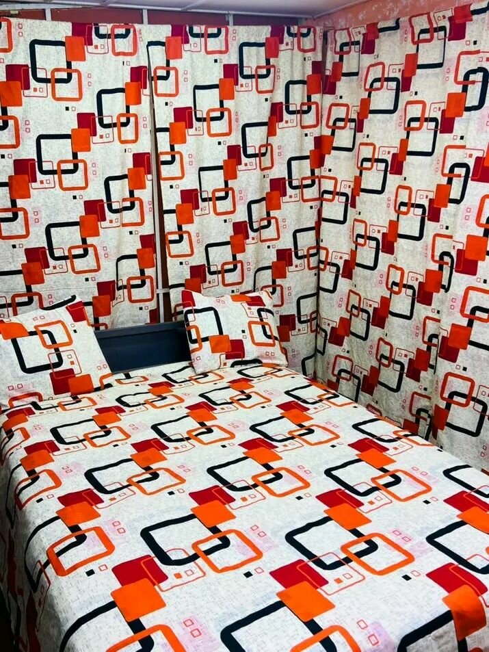 Parure de lit imprimée