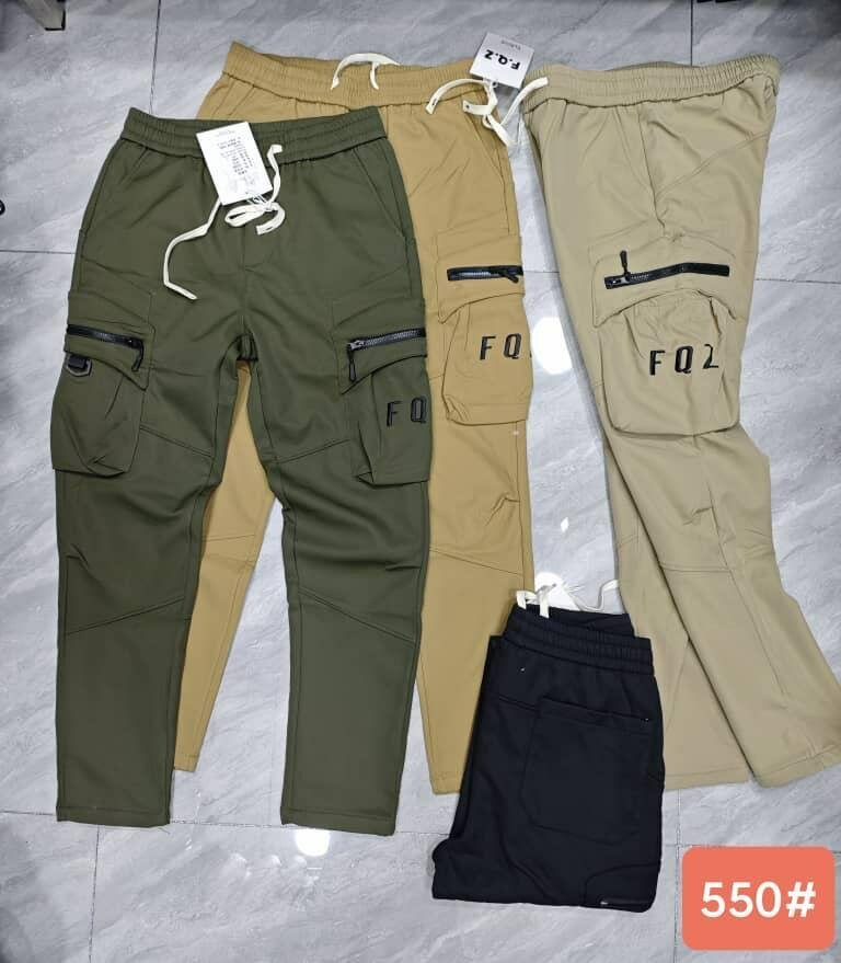 Pantalons cargo décontractés hommes