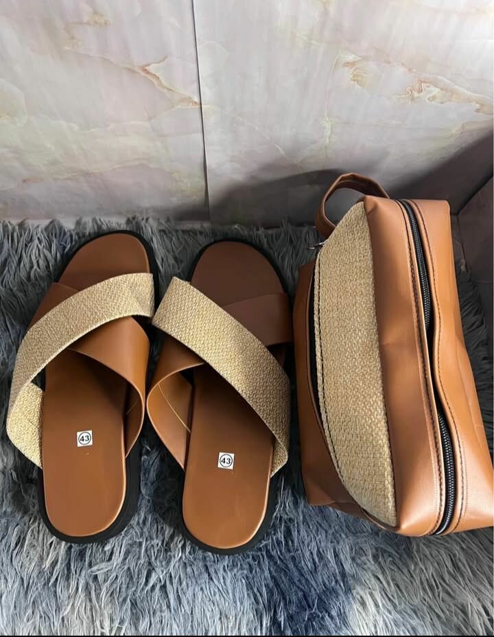 Sandales en cuir décontractées