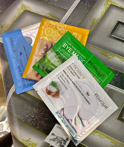 Patchs contours des yeux hydratants