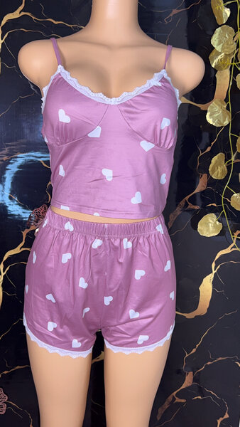 Pijama culotte et haut