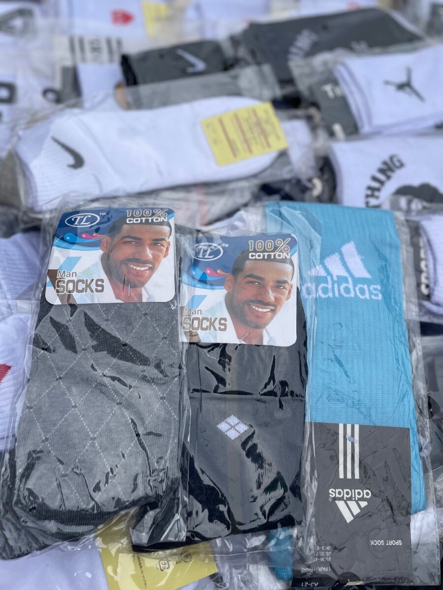 Chaussettes 100% coton