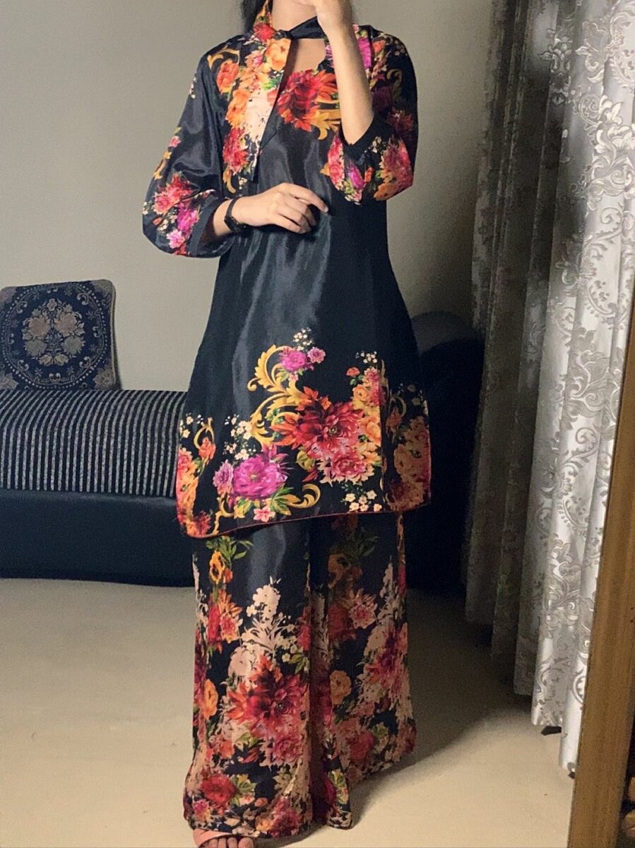 Zirwahaa Black Digital 2pc