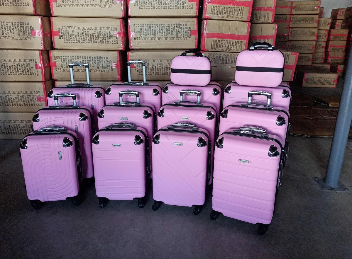 Traveling suitcases