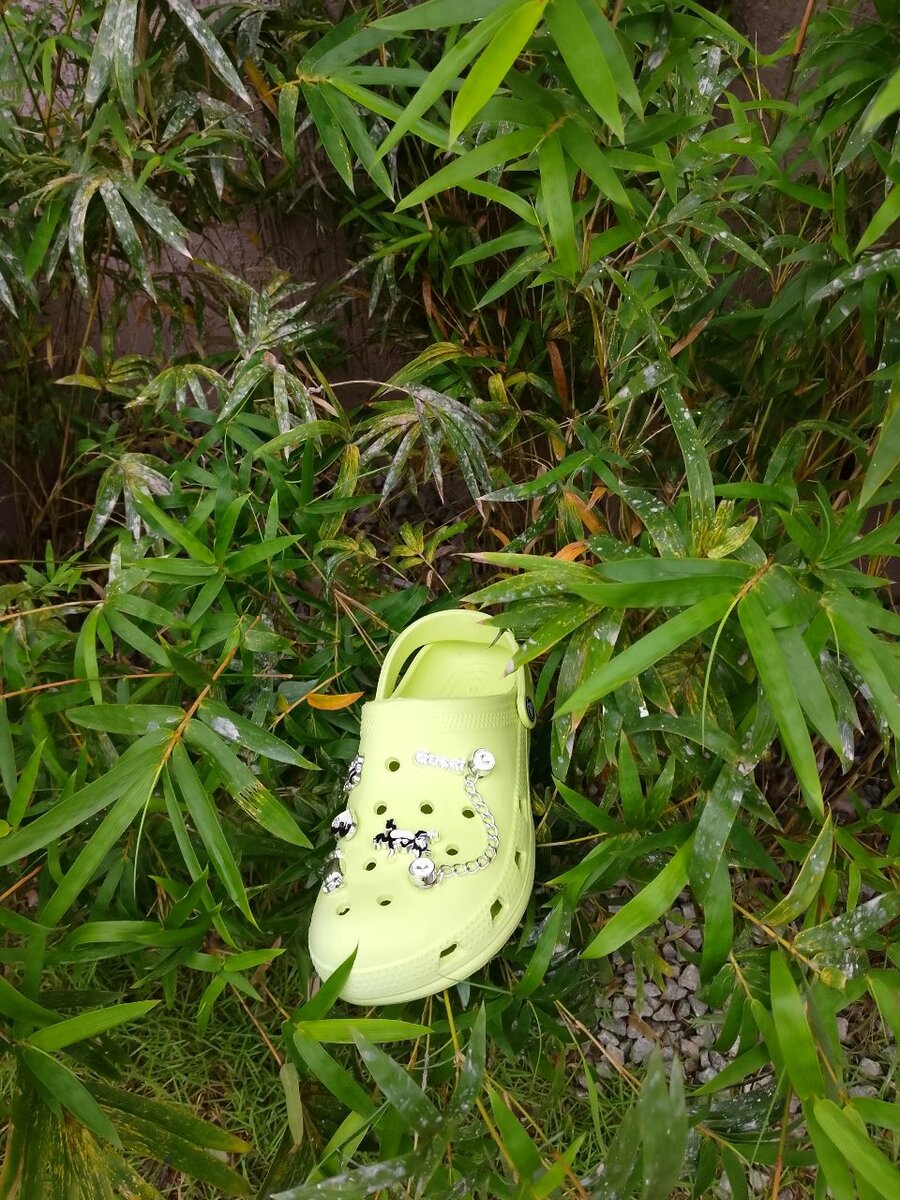 Crocs verts , confortable
