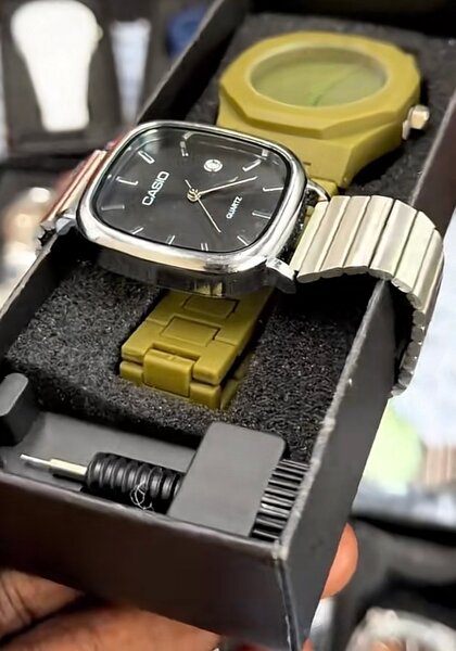 Duo casio & arabic dial quartz