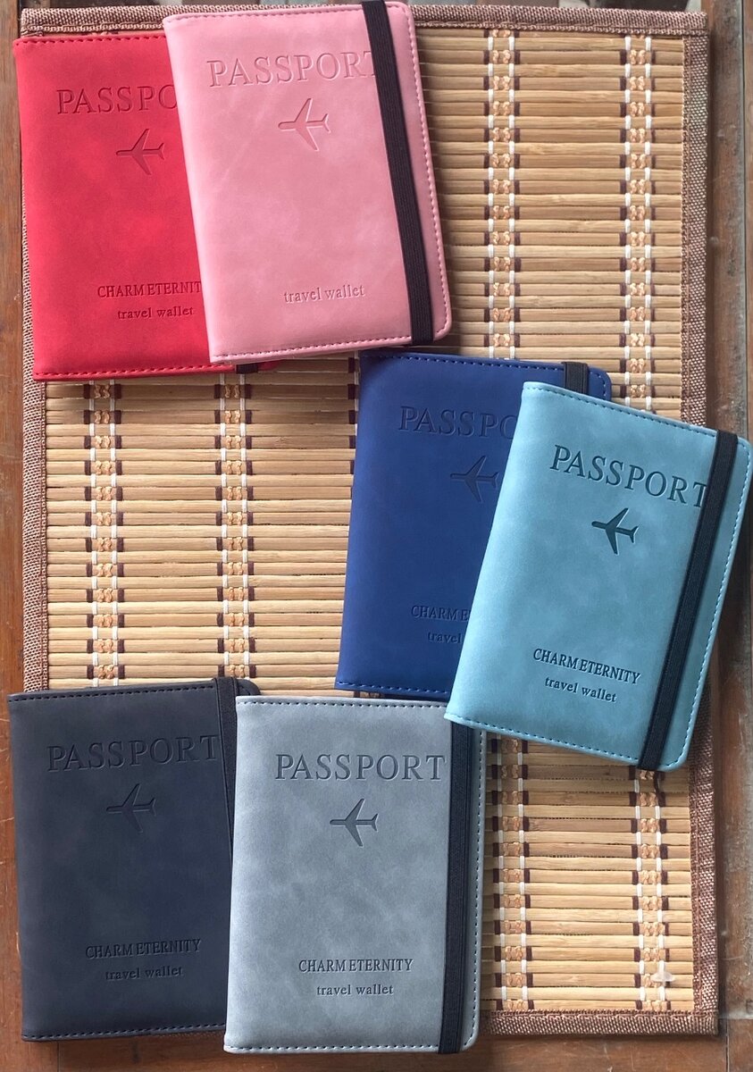 Porte-passeport élégante