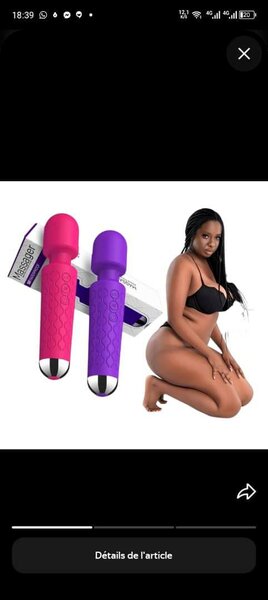 Vibreur de massage puissant