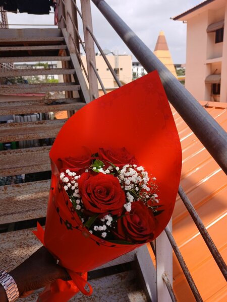 Bouquet de Roses Rouges