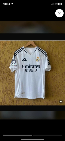 Maillot de football blanc