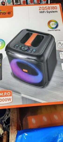 Enceinte HiFi LED Portable