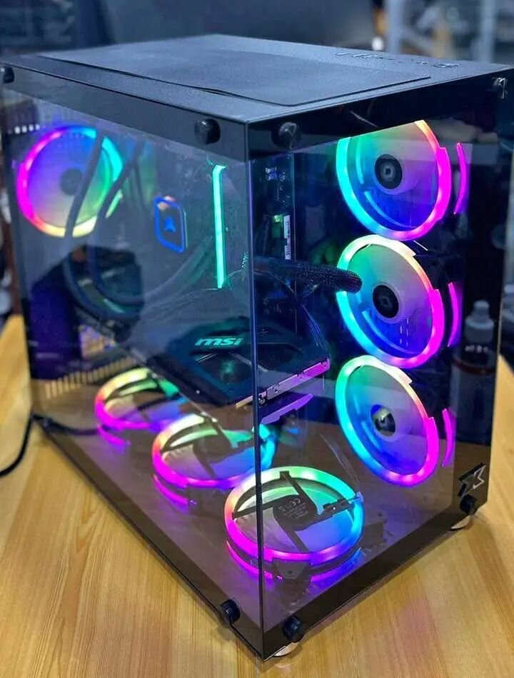 PC Gaming RGB Transparent