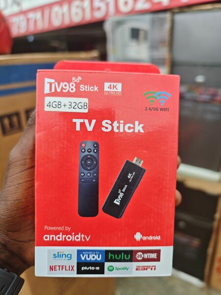 Clé TV Android 4K Ultra HD