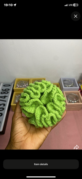 Handcrafted Crochet Scrunchies