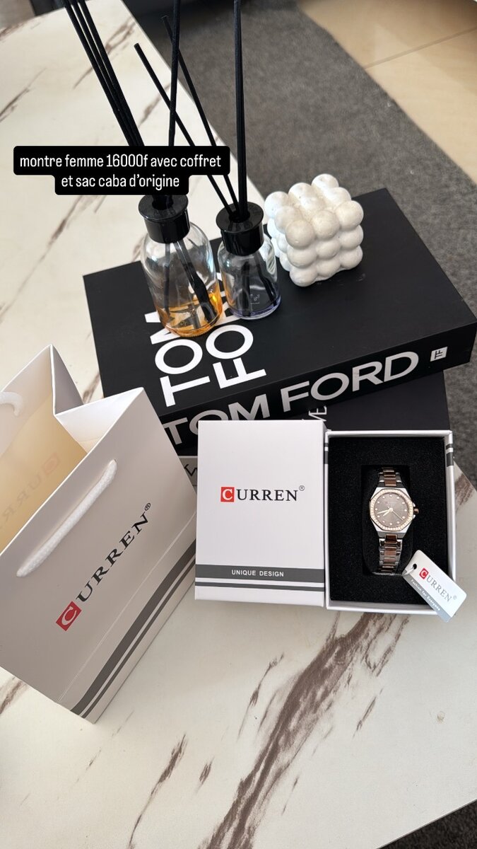 Montre Femme Élégante Curren