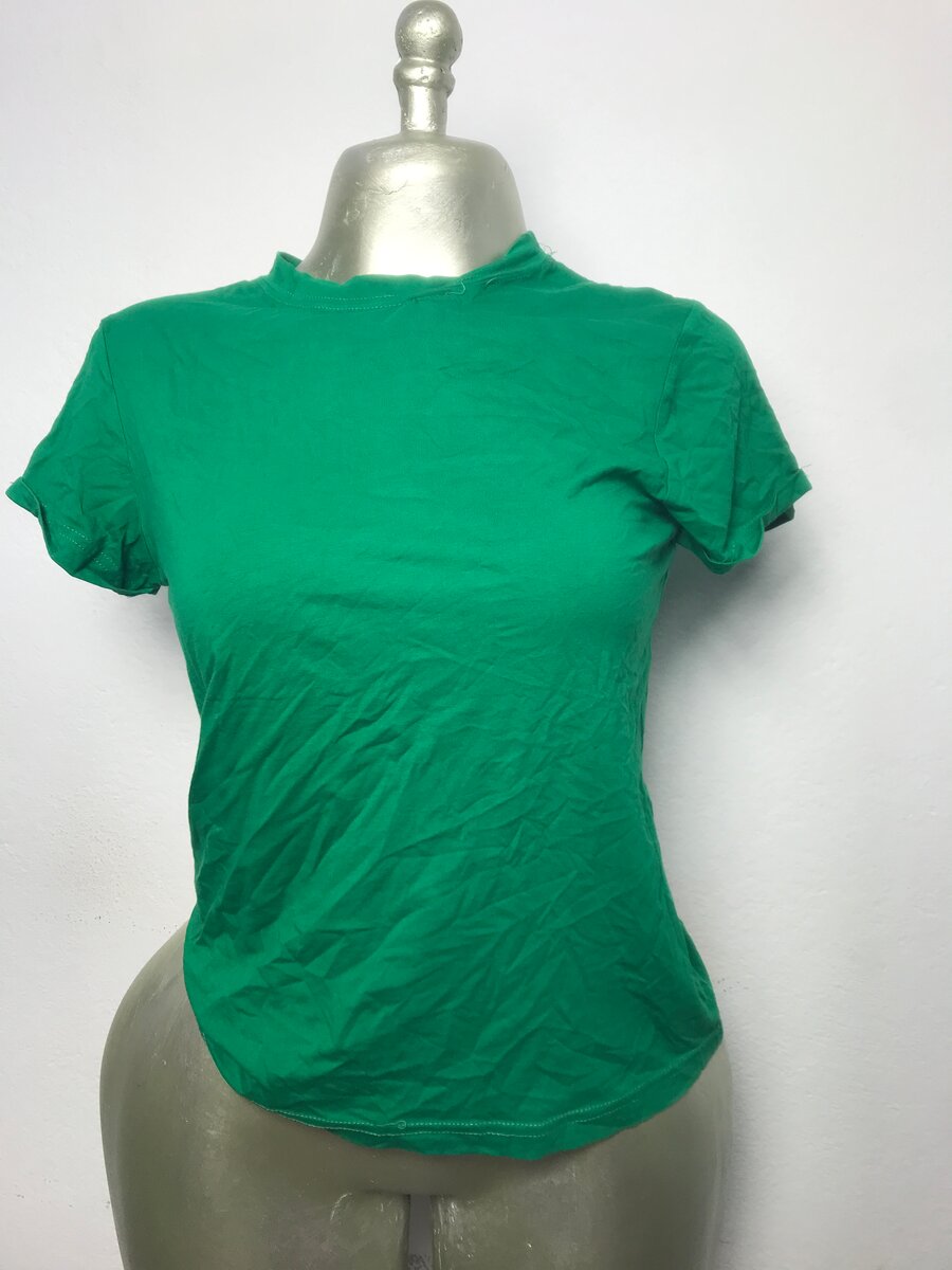 T-shirt verte unisexe