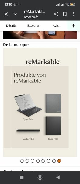 Tablette reMarkable 2 avec Stylet