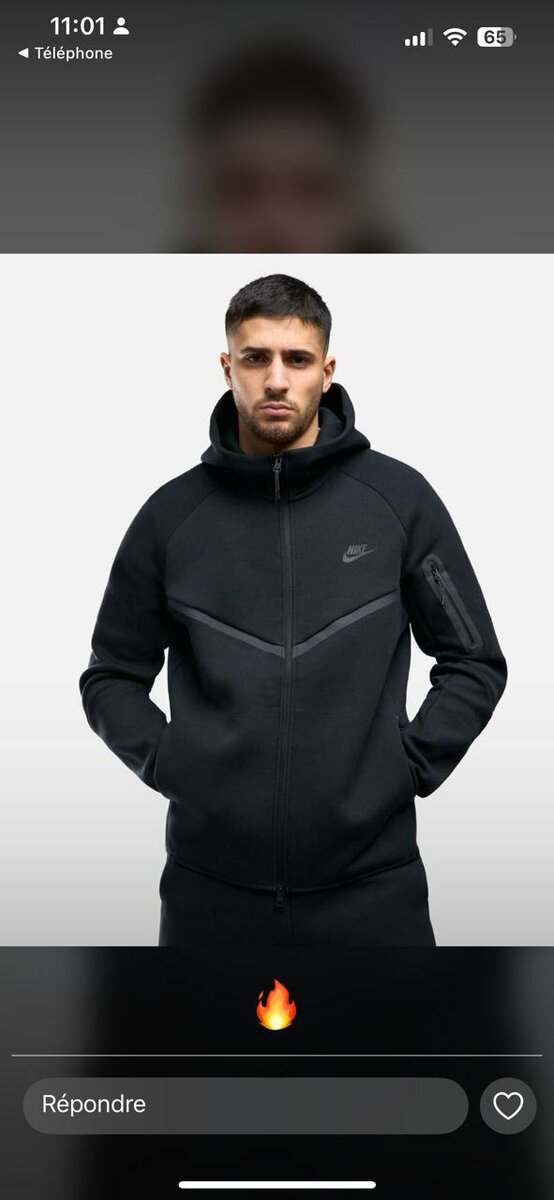 Veste à capuche Nike pour homme