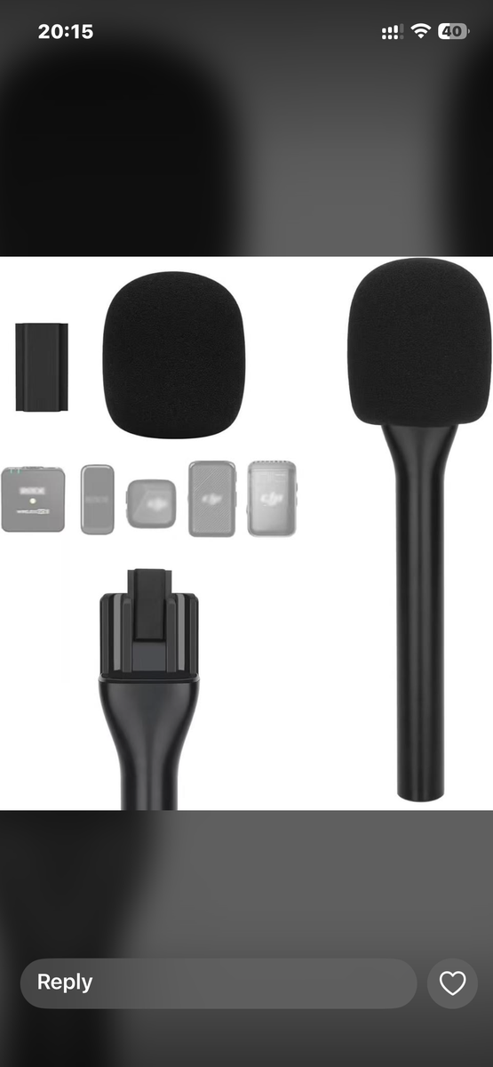 Support pour Microphone