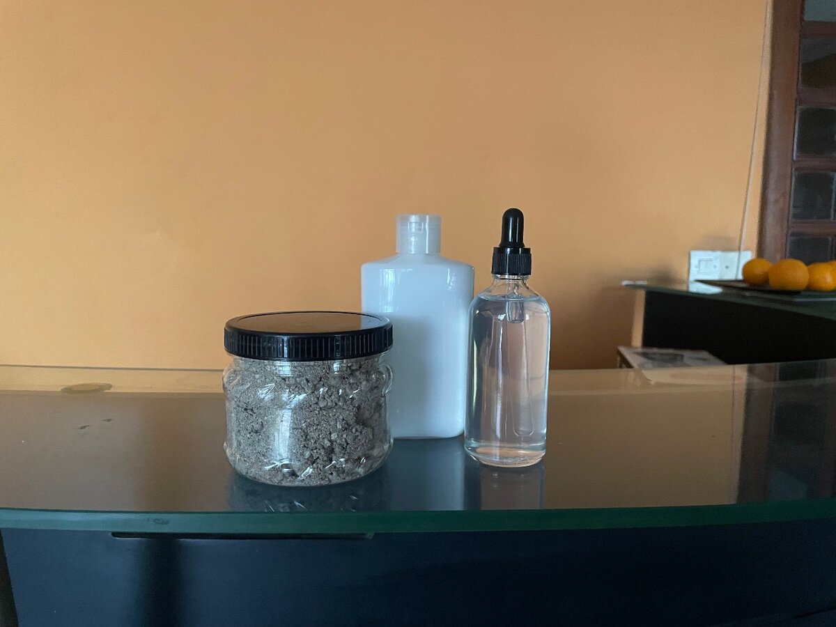 Natural Kaolin Clay Jar