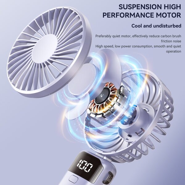 Ventilateur Portable à Lames Spirales