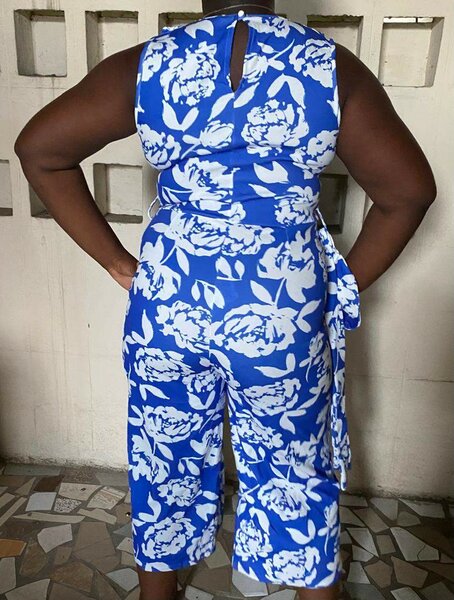 Combinaison Fleurie Femme