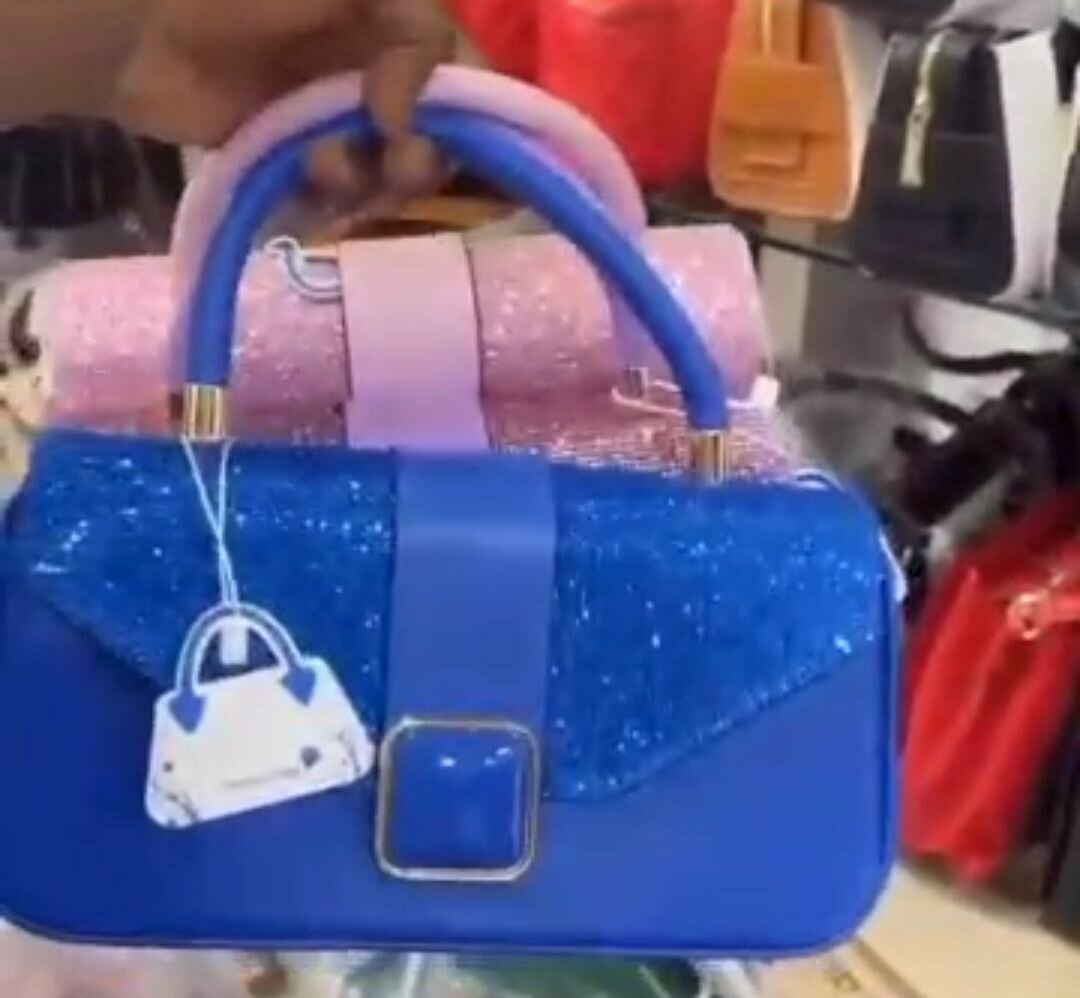 Sac bandoulière pailleté