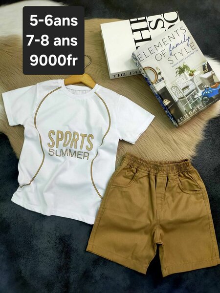 Ensemble Sportif Enfant Été