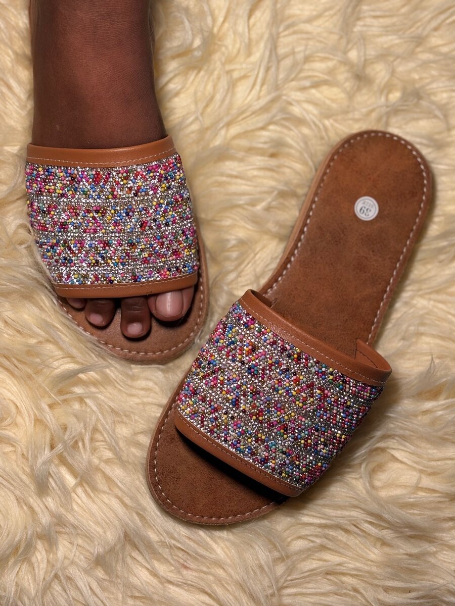 Sandales sénégalaise ouvert