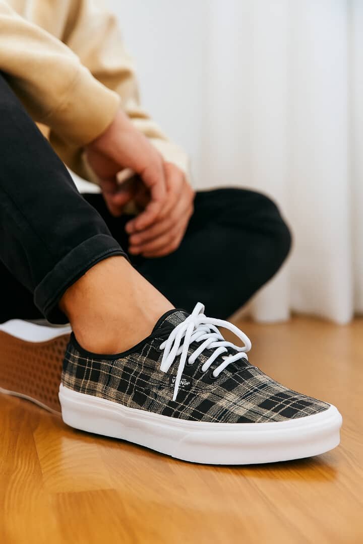 Baskets Vans à carreaux élégantes