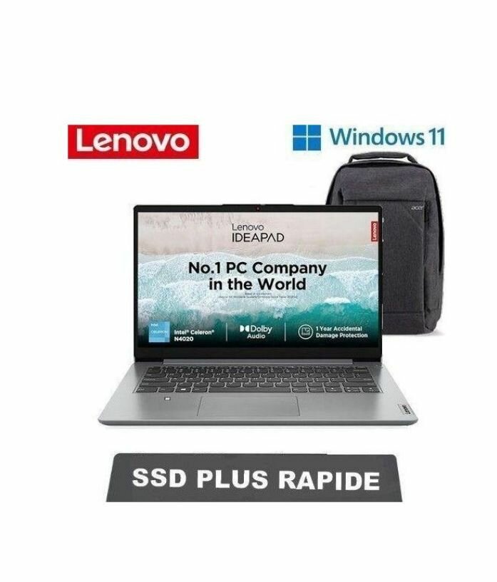 Lenovo Laptop SSD Rapide