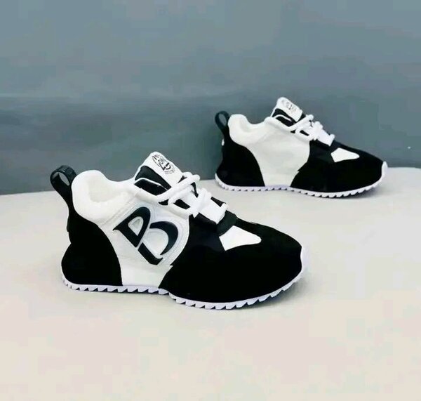 Chaussures de sport homme noir et blanc