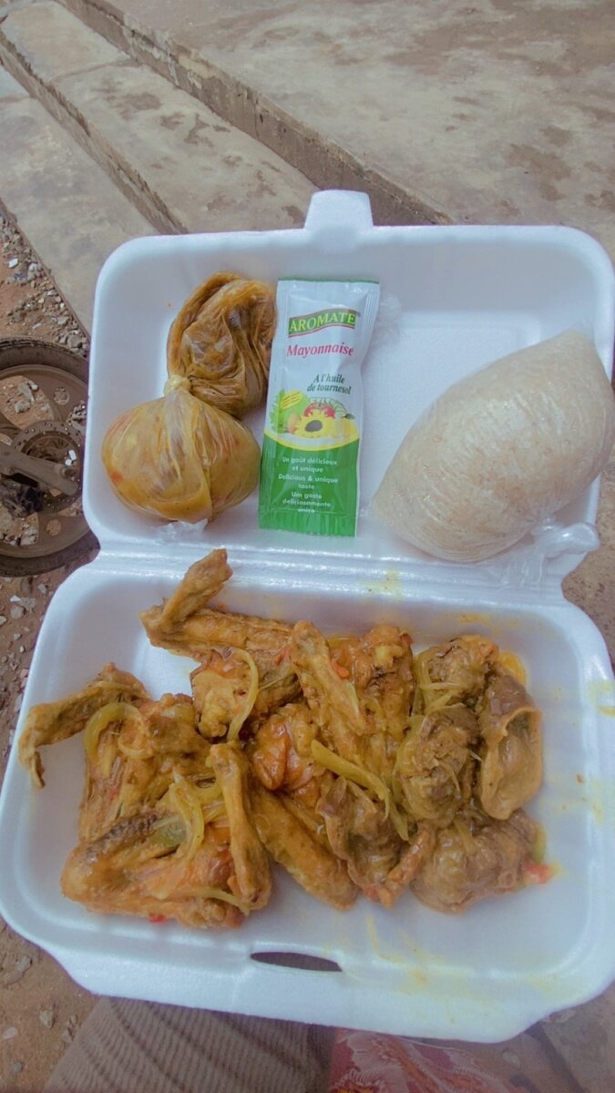 Mélange de gésier et aile