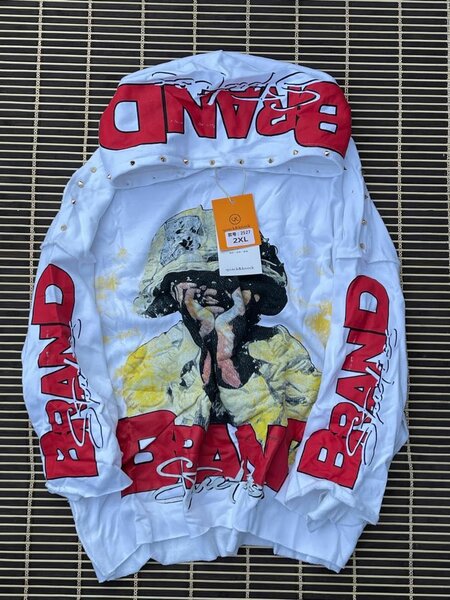 Veste à capuche graphique homme