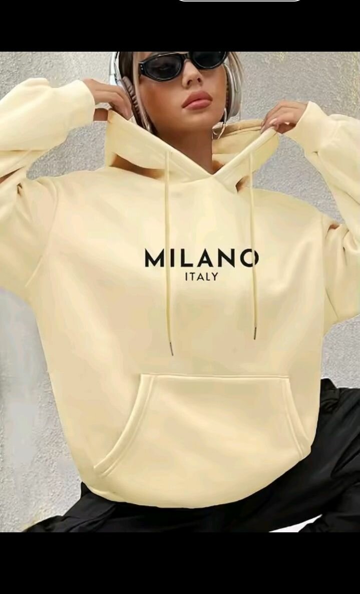 Sweat à Capuche Milano Unisexe