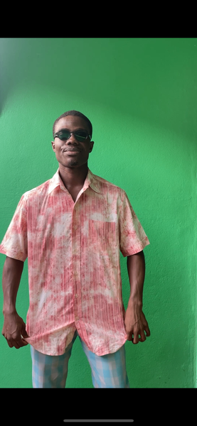 Chemise tropicale décontractée